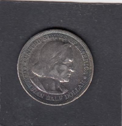 Beschrijving: 1/2 Dollar SHIP COLUMBIAN EXPOSITION